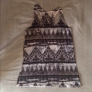 ARIZONA jean company tribal razorback tank size L